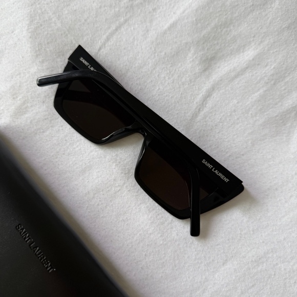 YSL / SAINT LAURENT SUNGLASSES SL 276 MICA BLACK SUNGLASSES - Picture 3 of 7